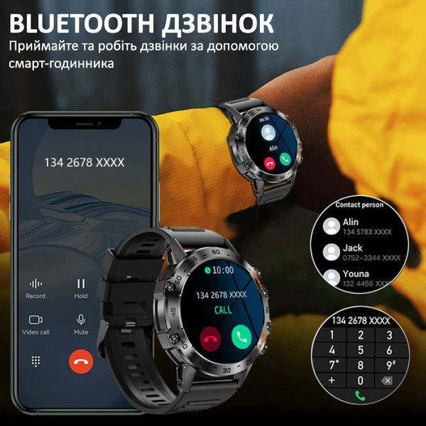Smart Delta K52 Black, 2 ремінці 1612 фото