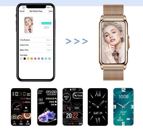 Smart Mioband Nano+ Gold, 2 ремінці 1634 фото