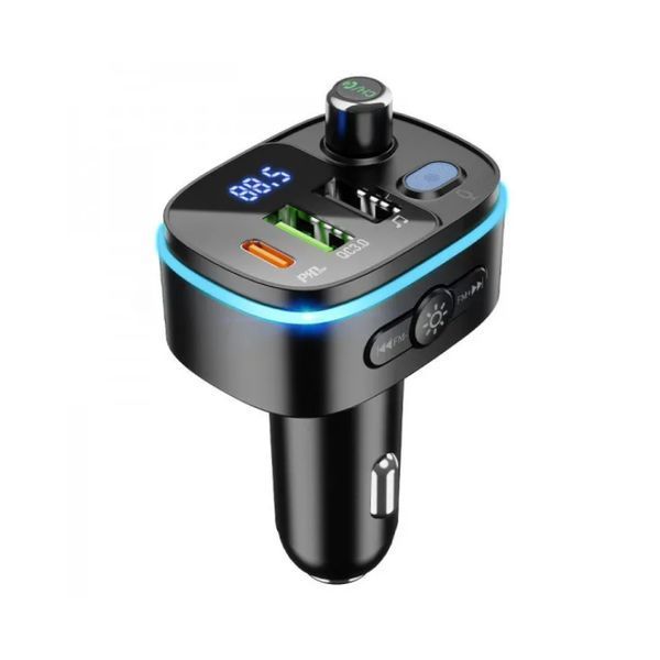 ФМ-модулятор для авто Hoco E62 Black Bluetooth 5. 0 605737 фото