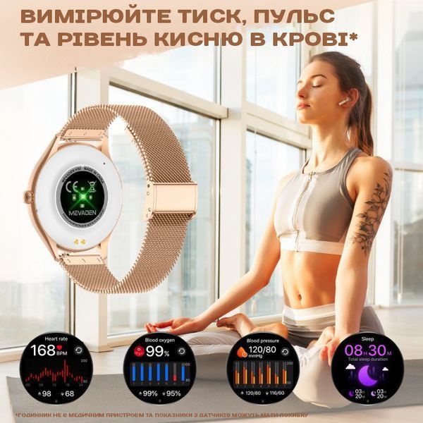 Smart Milano Gold Rubber, 2 ремінці 1792 фото